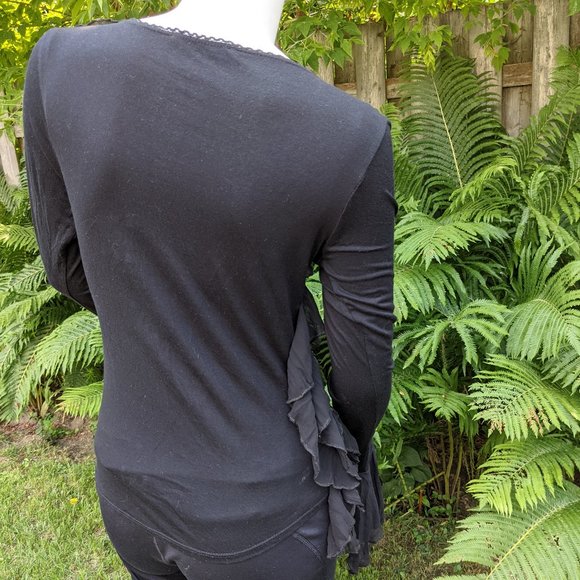 Romantic Blouse with sheer detail - Picture 3 of 4